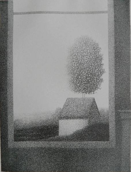 Robert Kipniss lithograph: Robert Kipniss- Untitled- lithograph, signed and numbered 155/260 in pencil, very good condition. 12 7/8 x 9 3/4''