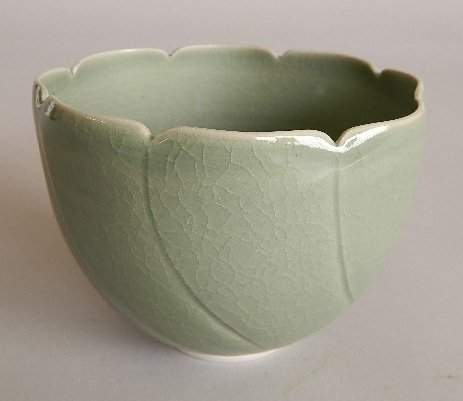 Elsa Rady ceramic bowl: Elsa Rady ceramic bowl, 1975, signed Elsa '75 on bottom. 3 1/2''