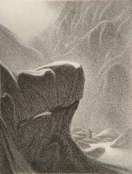 Ellison Hoover lithograph: Ellison Hoover (American 1888-1952)- ''The Ram''- lithograph, ca. 1940's, signed in pencil, very good condition. 11 5/8 x 9''