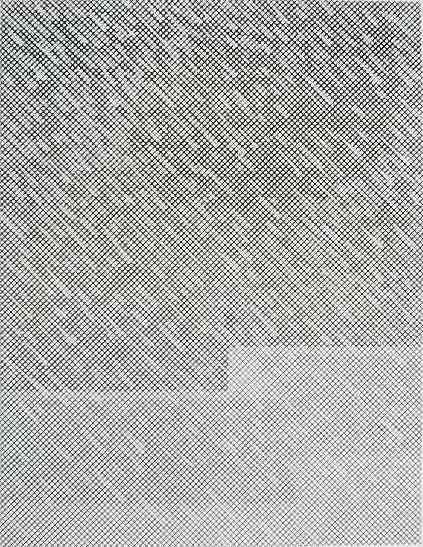 William Tillyer etching: William Tillyer (British 1938- )- ''Rain''- etching, 1973, signed and numbered 16/40 in pencil, very good condition. 16 3/4 x 13''