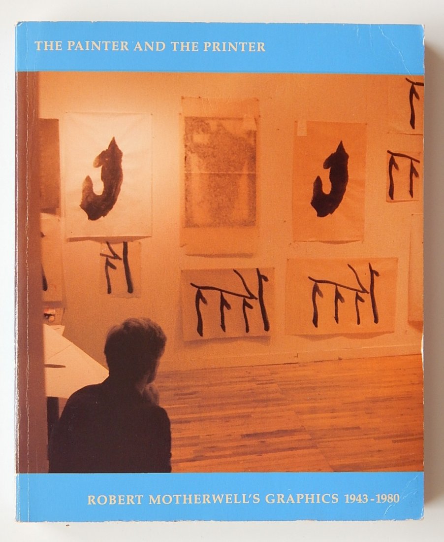 S. Terenzio- R. Motherwell catalog raisonne: Terenzio, Stephanie- ''The Painter and The Printer- Robert Motherwell's Graphics 1943-1980''- The American Federation of the Arts, 1980, soft bound, good condition.