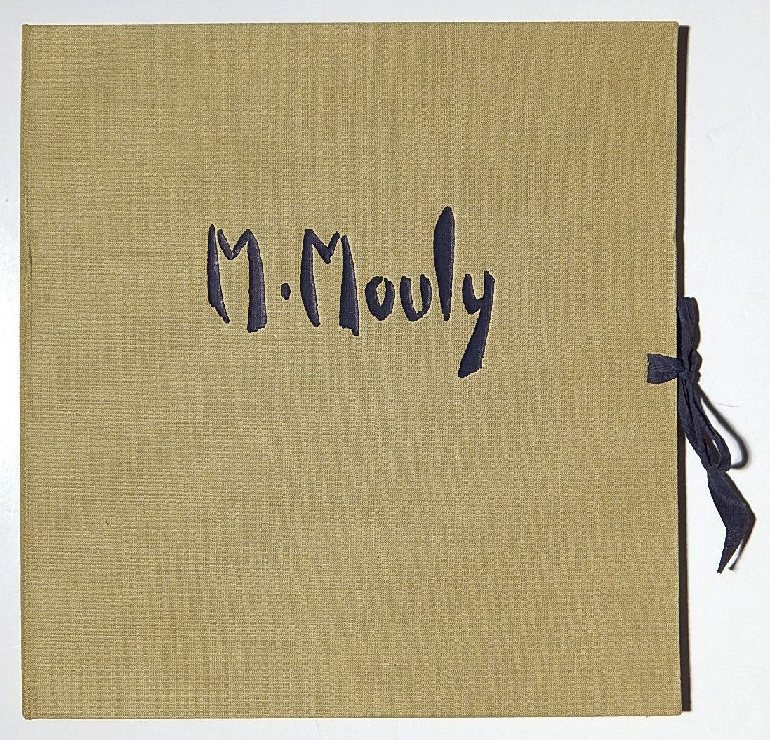 Marcel Mouly portfolio of 6 lithographs: Marcel Mouly- Portfolio of 6 lithographs in colors, signed and numbered in pencil, edition of 300, toning to interior of portfolio, otherwise good condition, various sizes.