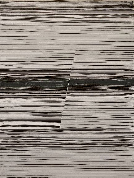 Michel Seuphor lithograph: Michel Seuphor- ''commencement''- lithograph, signed and numbered 62/92 in pencil, light struck and some minor staining from tape hinges otherwise good condition. 19 1/2 x 15''