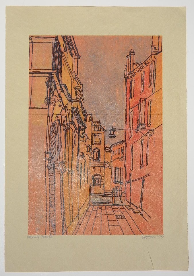Phyllis Seltzer 15 prints: Phyllis Seltzer- Various subjects- 15 electro static heat transfer prints, various sizes.