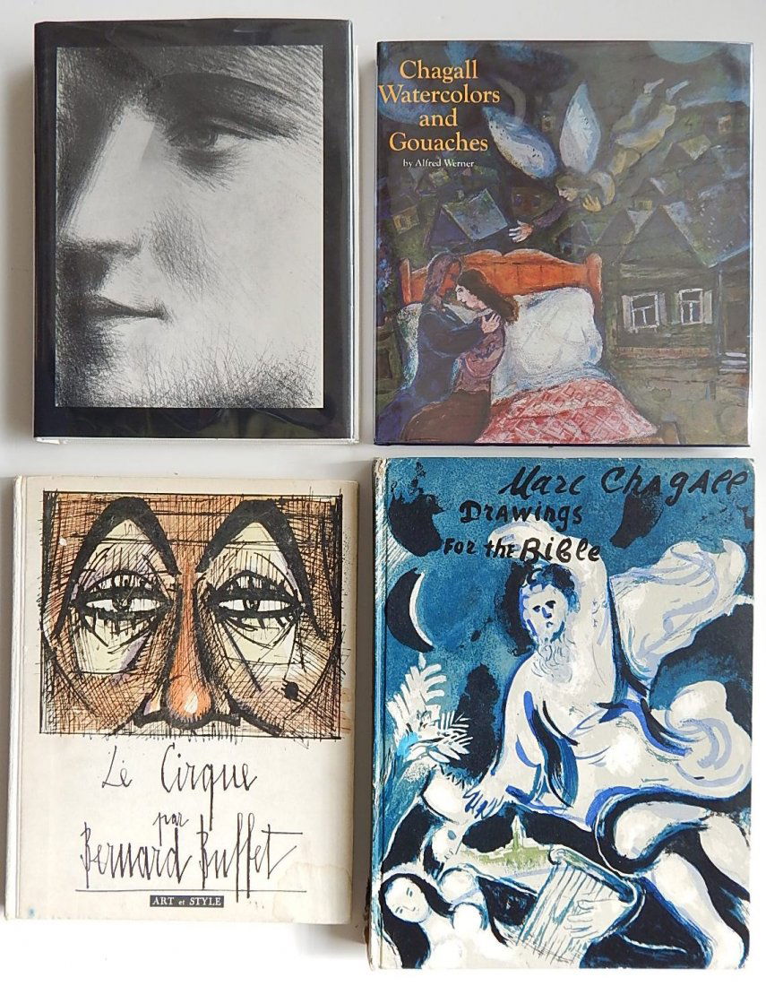 4 Books: 4 Books- 1.) Werner, Albert, ed., ''12 Years of Picasso Prints at Auction 1979-1990 (including ceramics)'', Martin Gordon Inc., Naples, Florida, good condition; 2.) ''Le Cirque par Bernard Buffet'', n