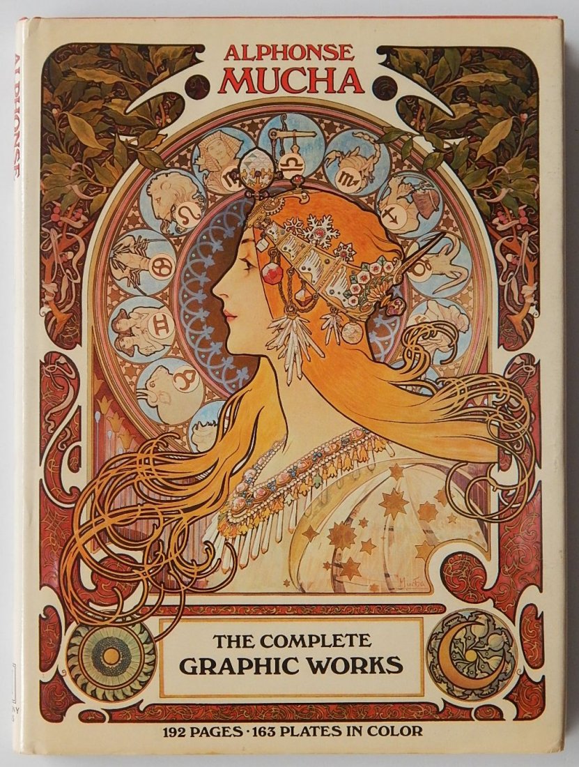 Bridges- Alphonse Mucha: Bridges, Ann, ed., ''Alphonse Mucha - The Complete Graphic Works'', Harmony Books, New York, hard bound with d.j., corners bumped, otherwise good condition.
