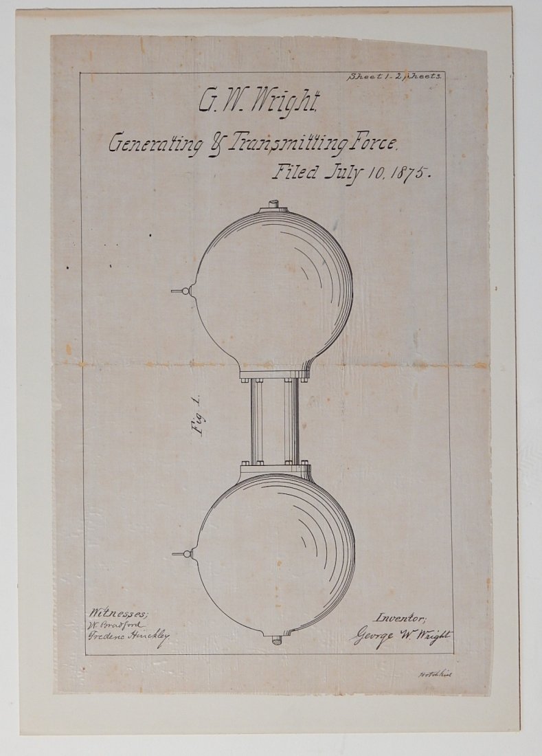 George Washington Wright collection of ephemera: George Washington Wright collection of ephemera, including letters, bills, etc.
