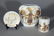 3 Bjorn Wiinblad porcelain pieces
