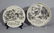 2 Bjorn Wiinblad porcelain platters