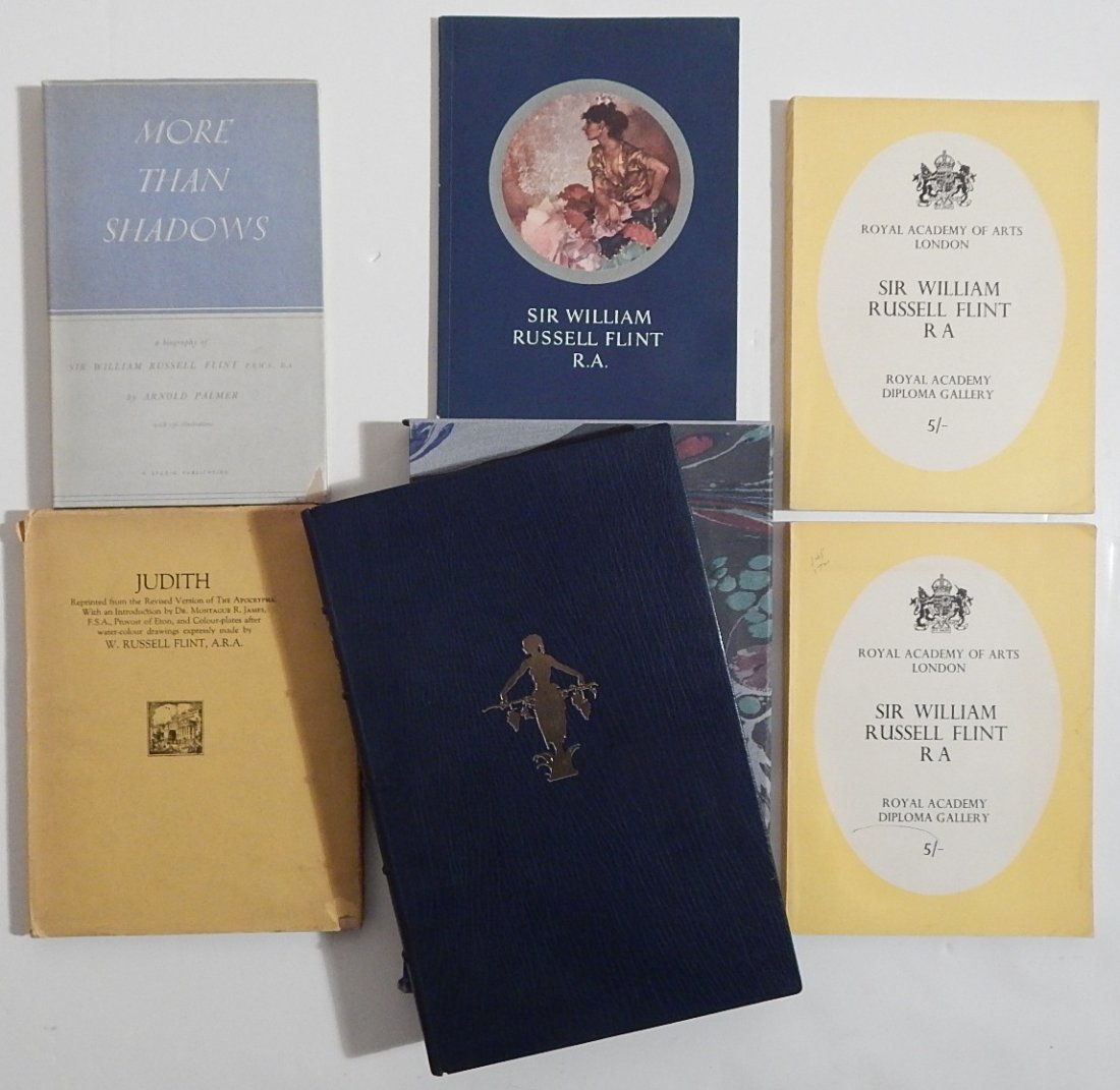 6 Books on or by William Russell Flint (1 of 5)