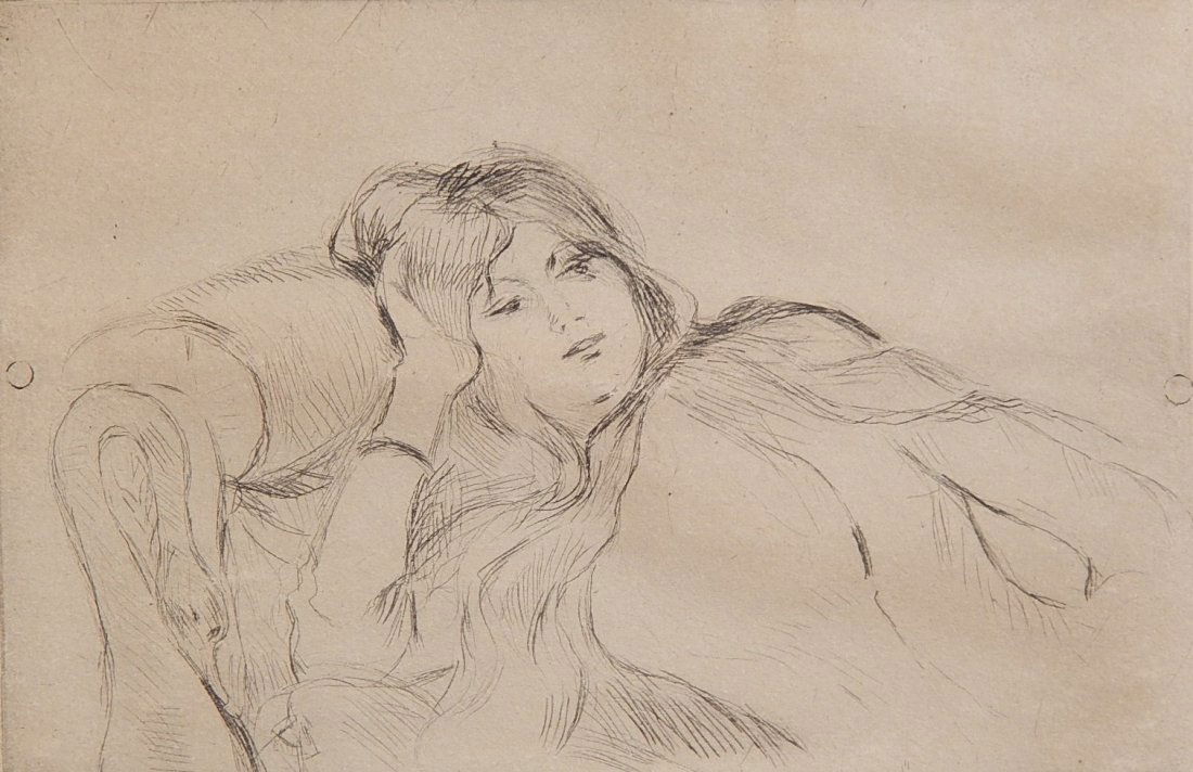 Berthe Morisot etching (1 of 3)