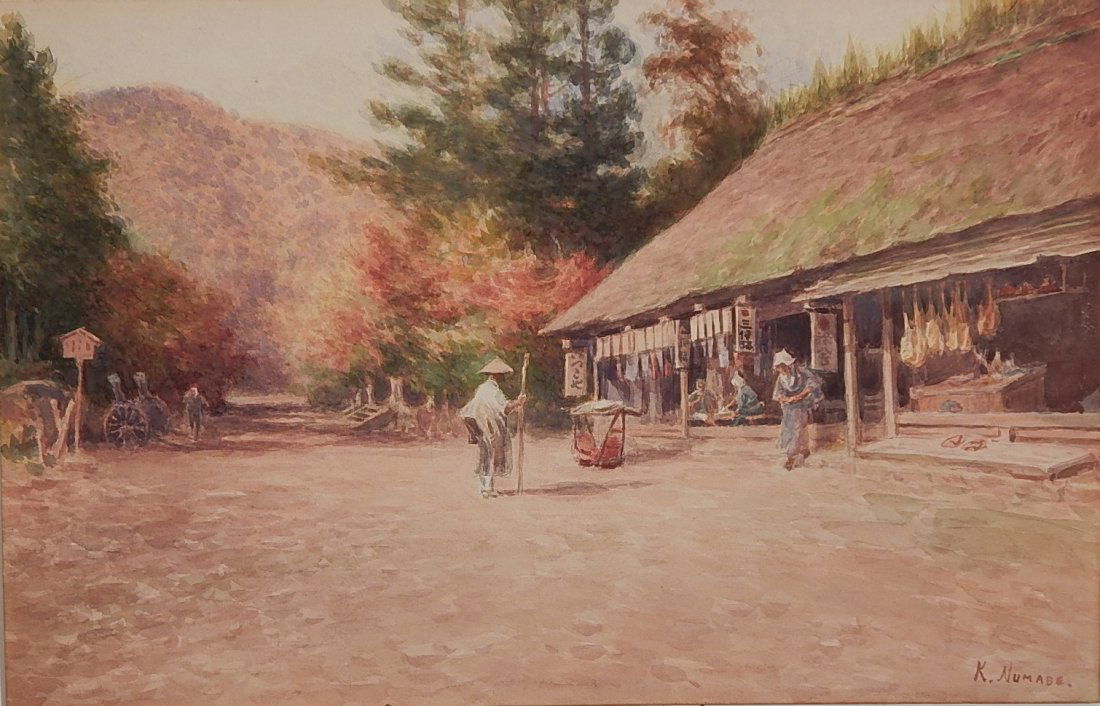 K. Numabe watercolor (1 of 4)