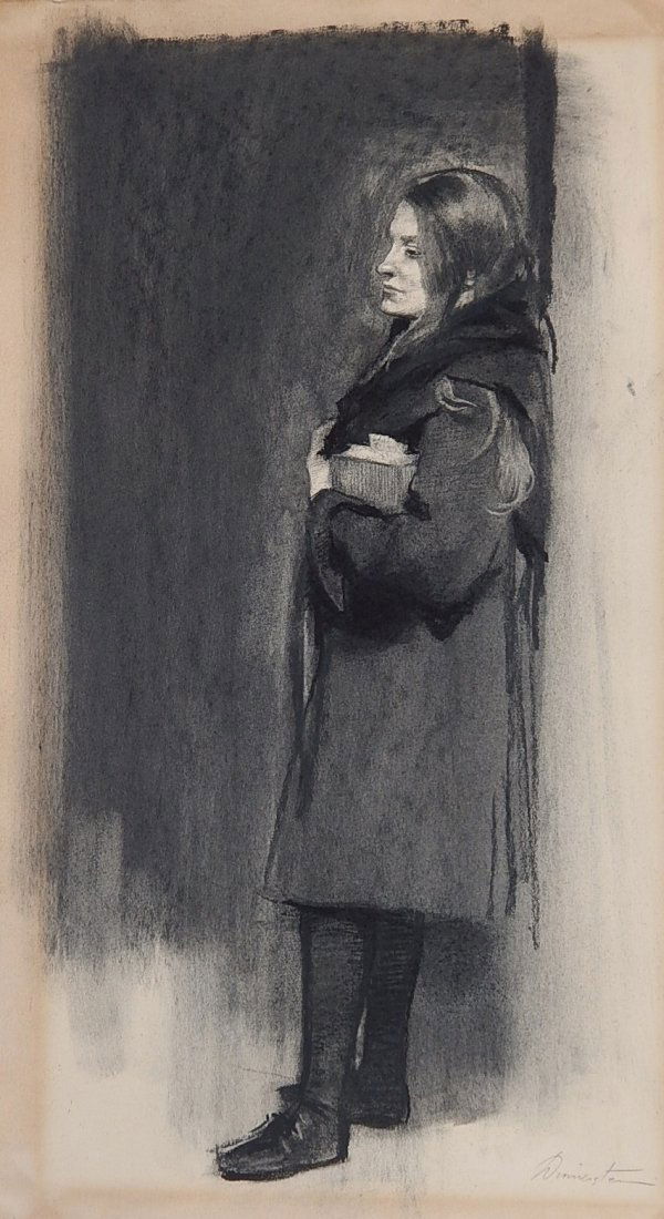 Harvey Dinnerstein charcoal (1 of 2)