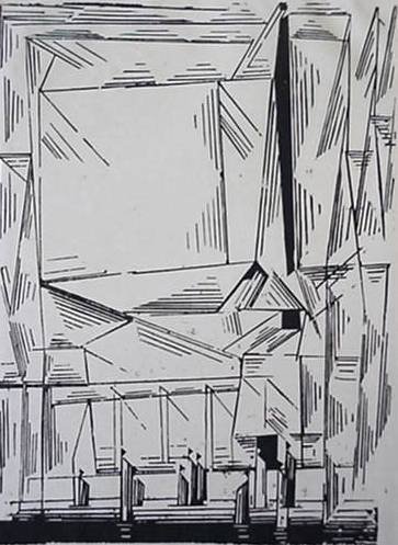 Lyonel Feininger woodcut (1 of 1)