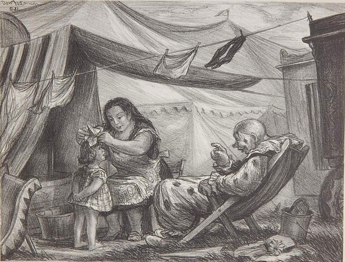 Don Freeman lithograph (1 of 3)