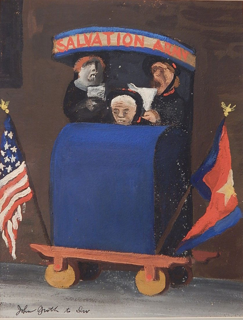 John Groth gouache (1 of 4)