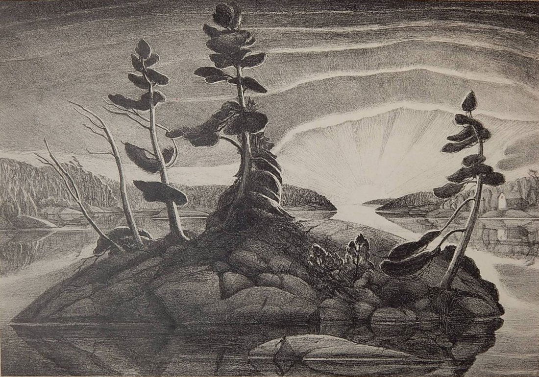 Hartwell Wyse Priest lithograph (1 of 4)