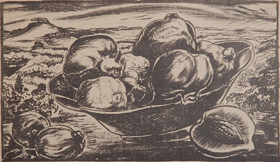 Paul B. Travis lithograph (1 of 5)