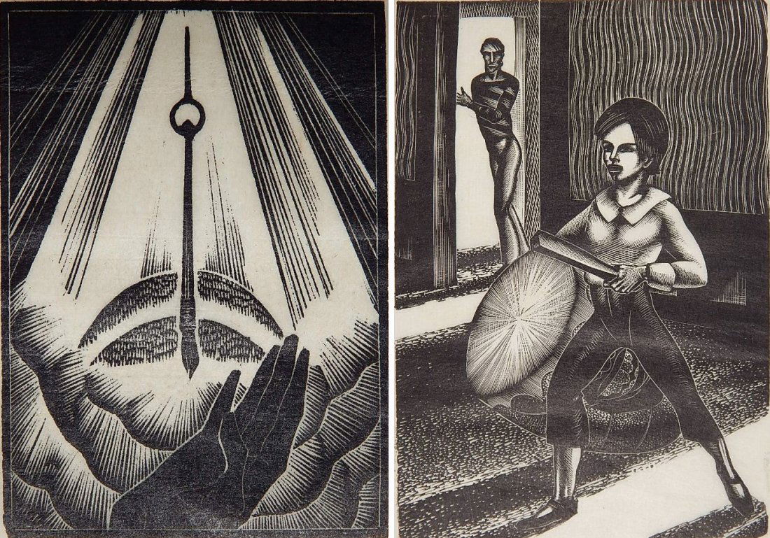 Lynd Ward wood engraving (1 of 9)