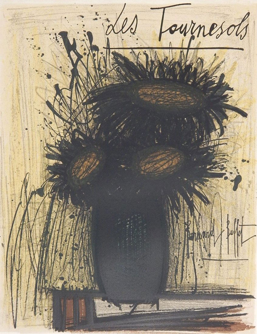Bernard Buffet lithograph (1 of 3)