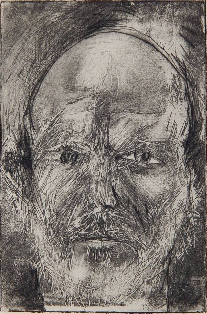 Jim Dine etching (1 of 4)