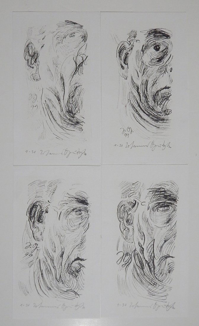 Johannes Grutzke 4 lithographs (1 of 10)