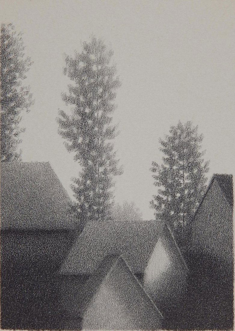 Robert Kipniss lithograph (1 of 4)