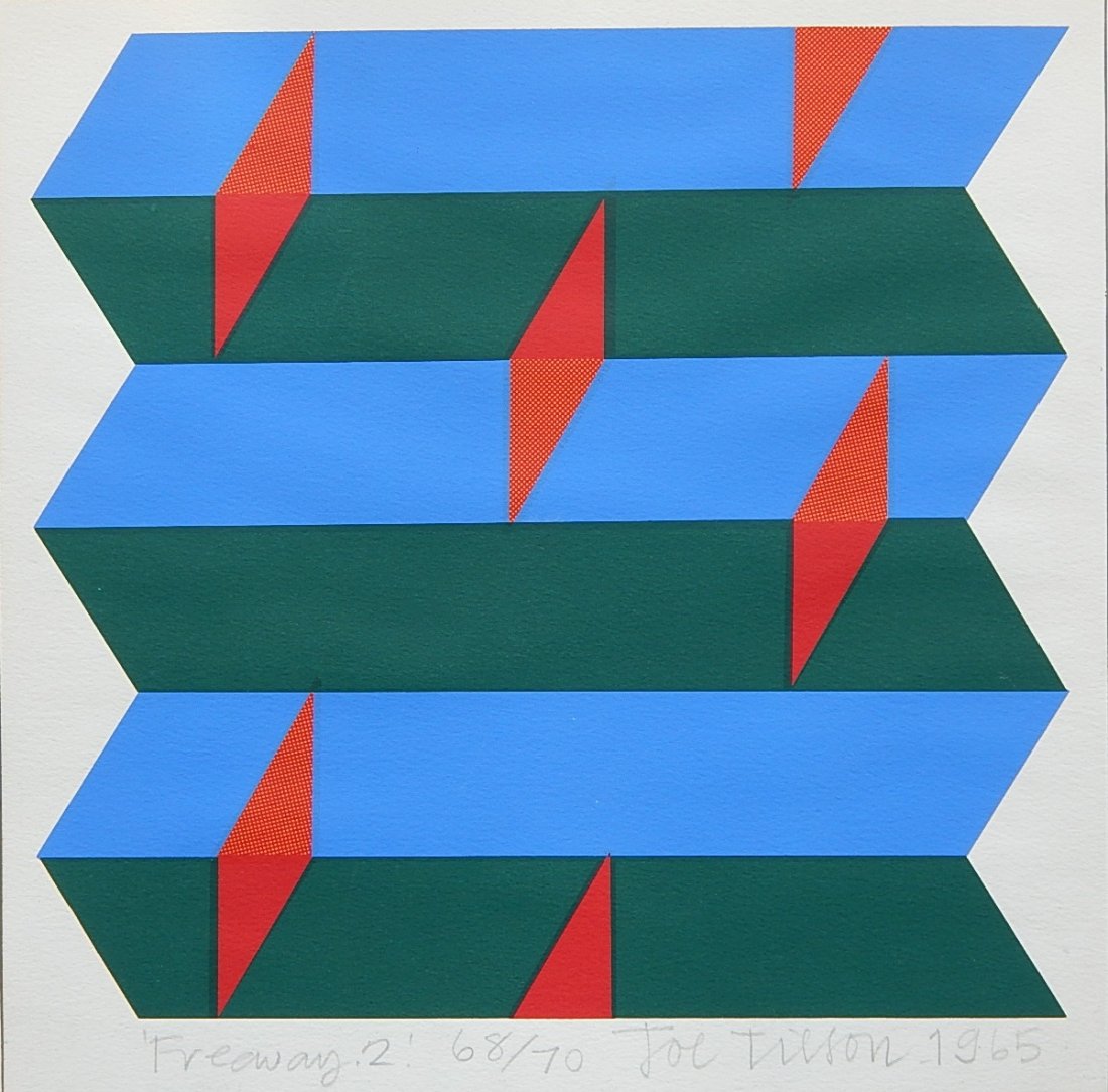 Joe Tilson silkscreen (1 of 4)