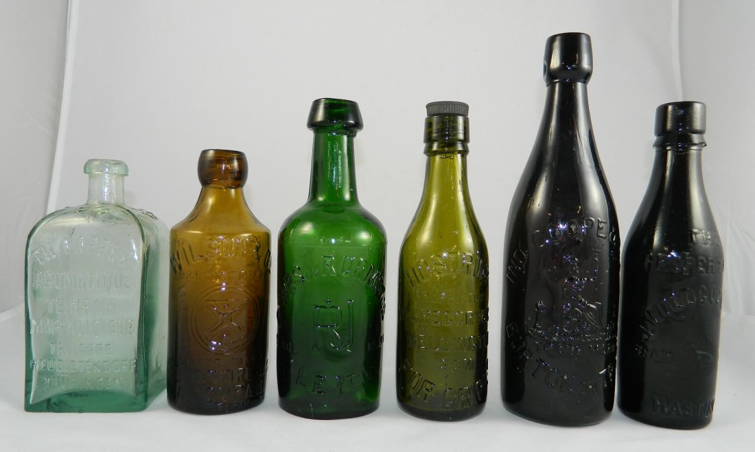 6 Liquar and Medicine bottles (1 of 4)
