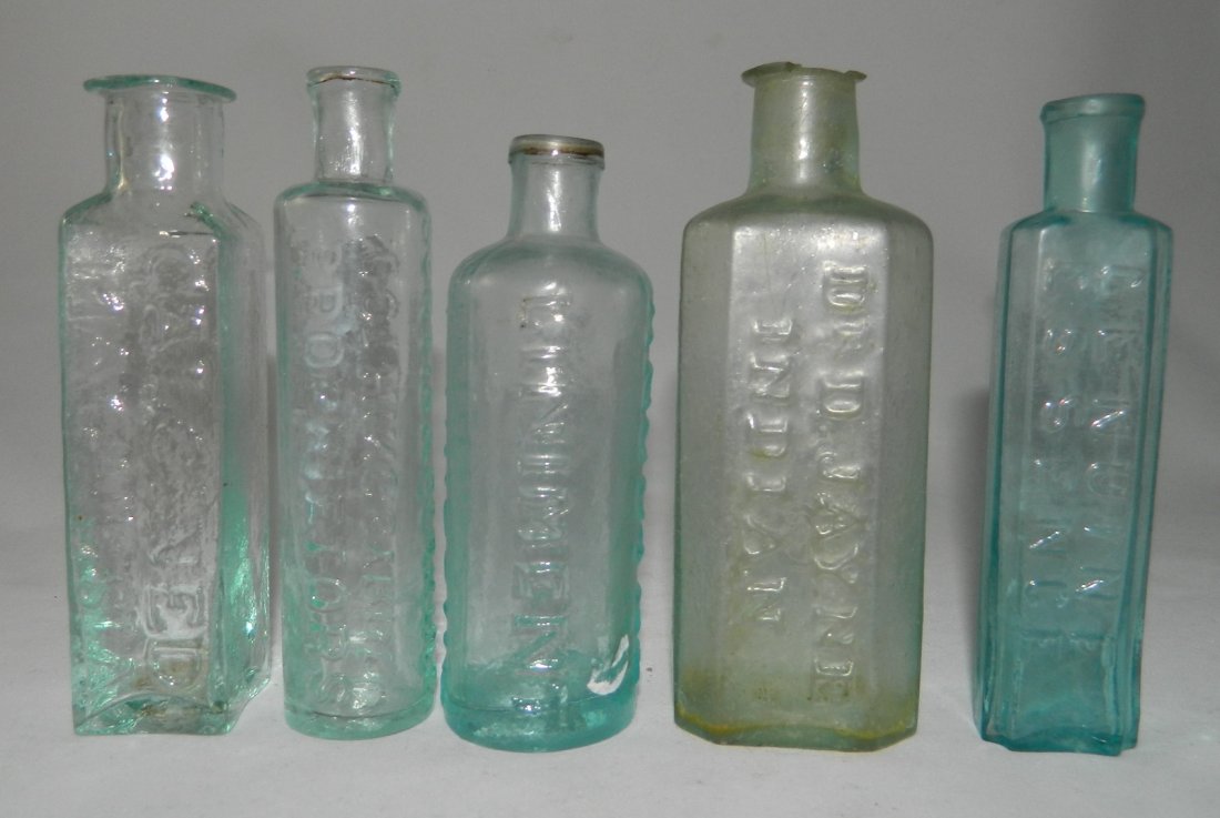 5 Aqua medicine bottles (1 of 8)