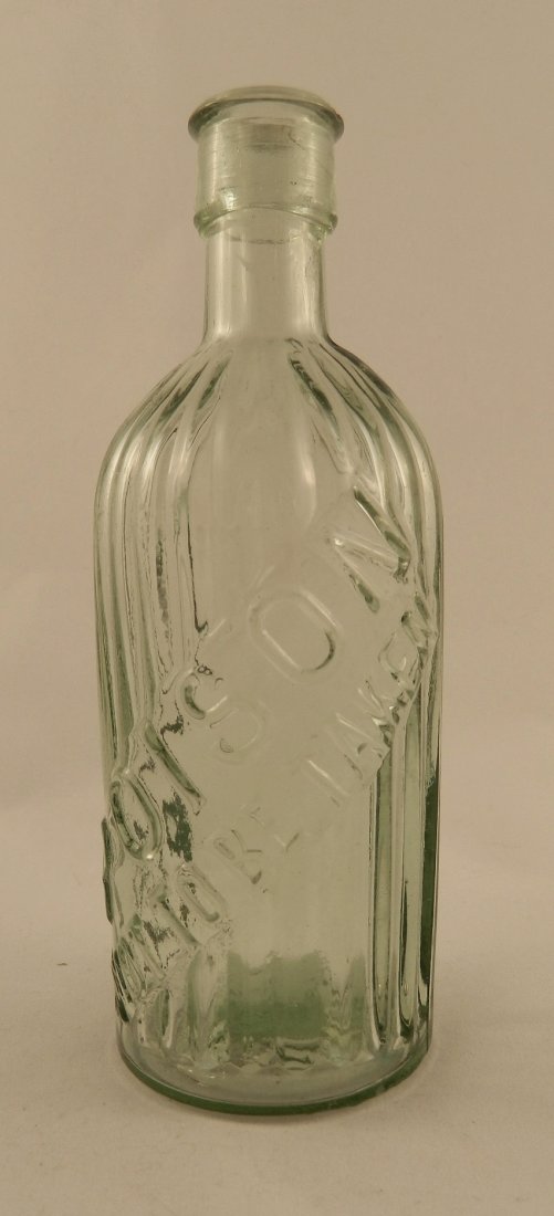 Poison light green round bottle (1 of 3)