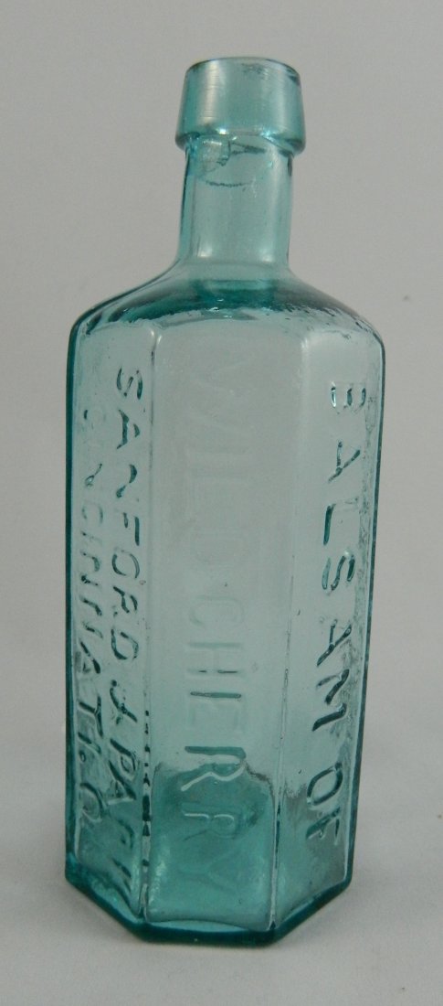 Medicine octagonal bottle - Dr. Wistar's (1 of 6)