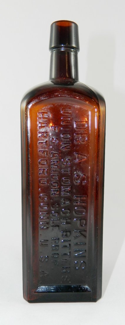 Bitters bottle - Dr. A. S. Hopkins Union (1 of 5)