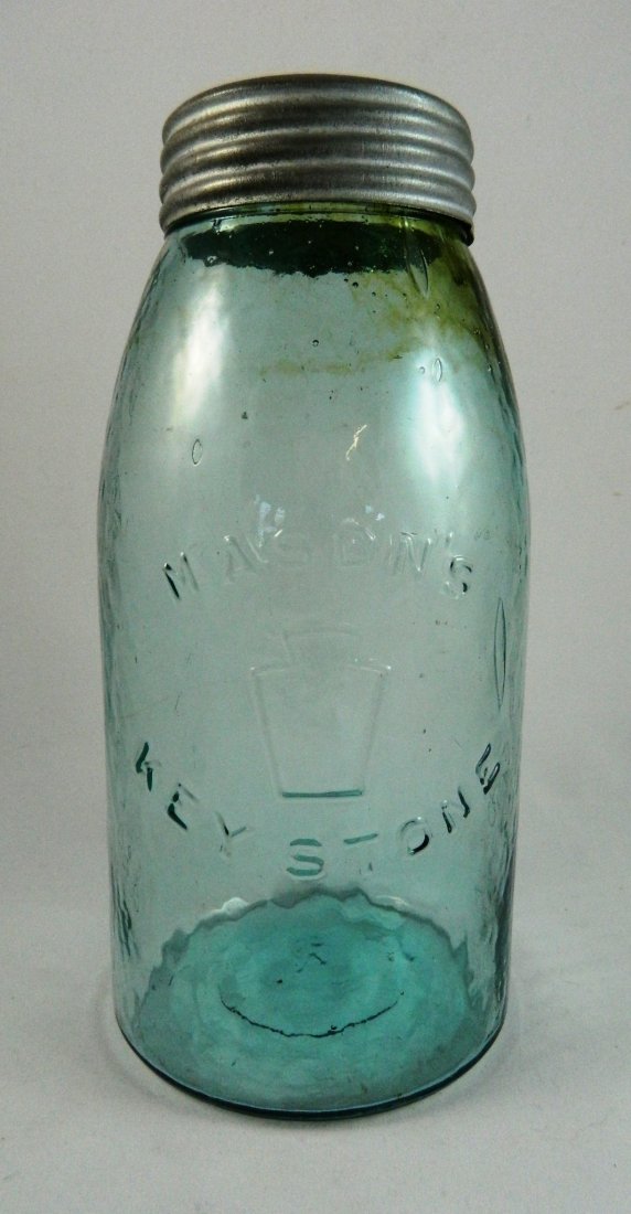 Fruit jar - 'Mason's (keystone emblem) Keystone' (1 of 4)