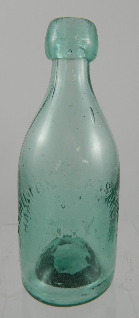 Soda bottle- Hamilton Glass Works N.Y. (1 of 4)