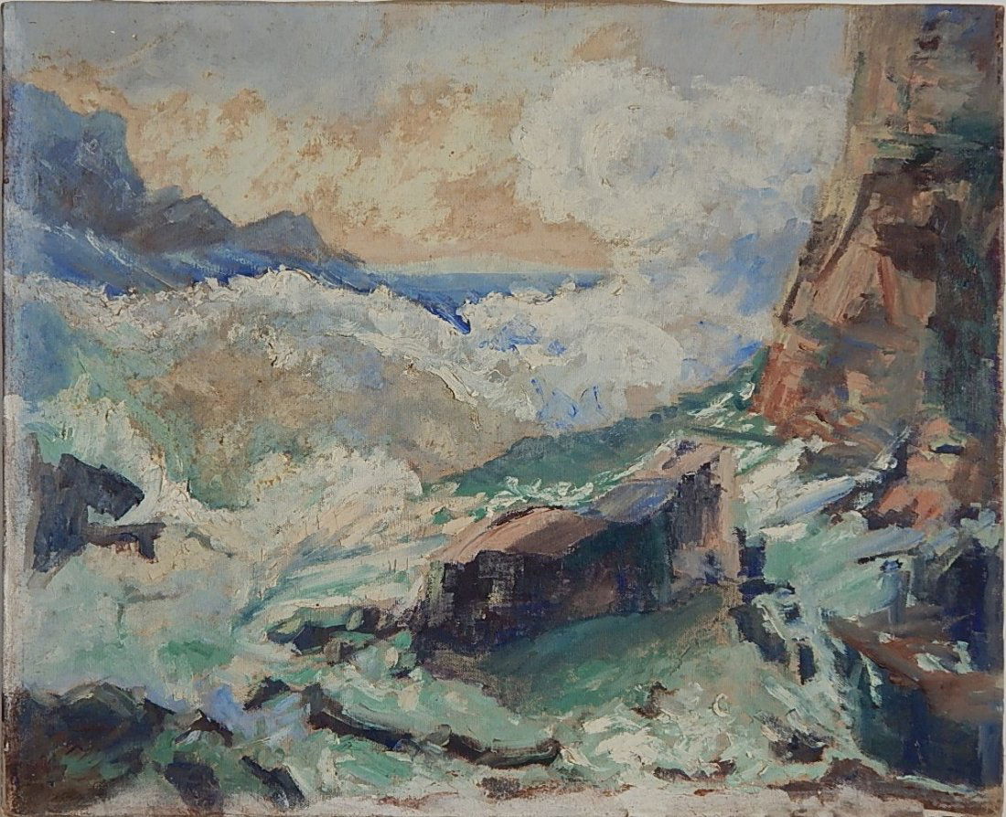 20th c. American School oil (1 of 3)