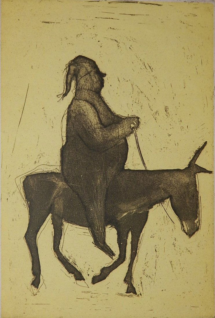 Irving Amen etching (1 of 4)