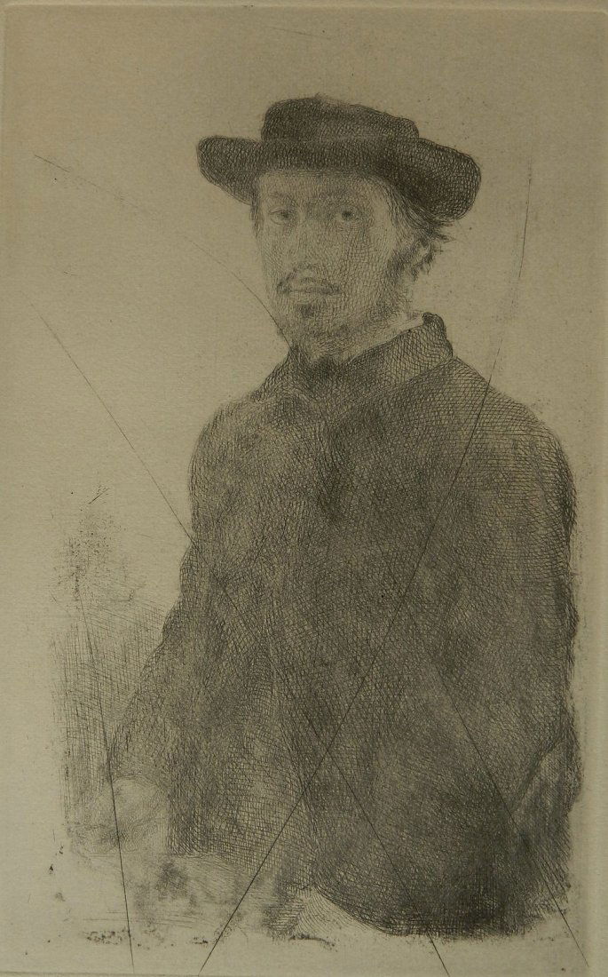 Edgar Degas etching (1 of 3)