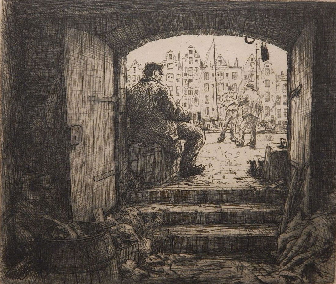 Tavik F. Simon etching (1 of 5)