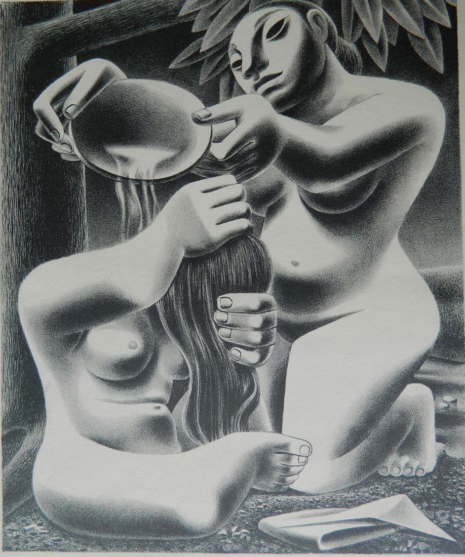 Emilio Amero lithograph (1 of 4)