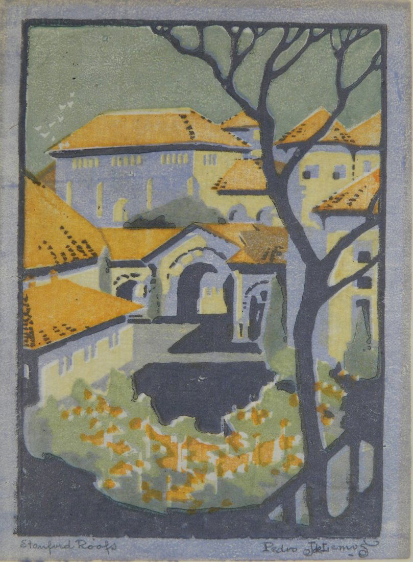 Pedro J. De Lemos woodcut (1 of 4)