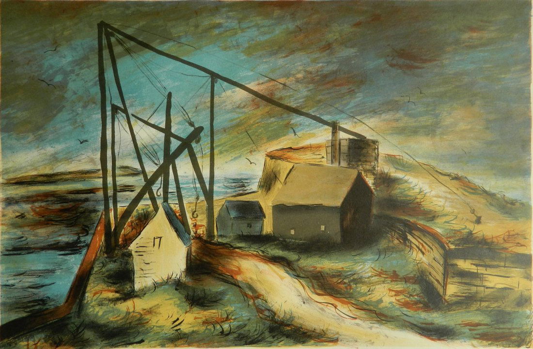 Bea Mandelman lithograph (1 of 4)