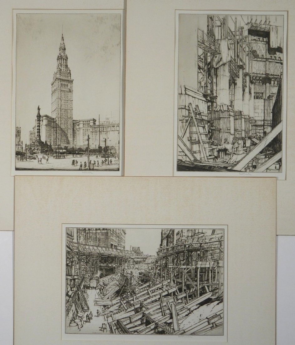 Louis C. Rosenberg 3 drypoints (1 of 10)