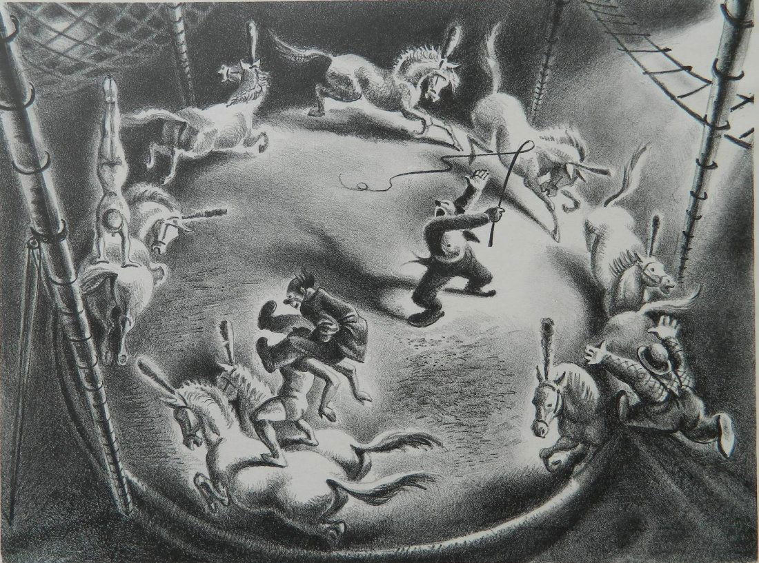 Georges Schreiber lithograph (1 of 4)