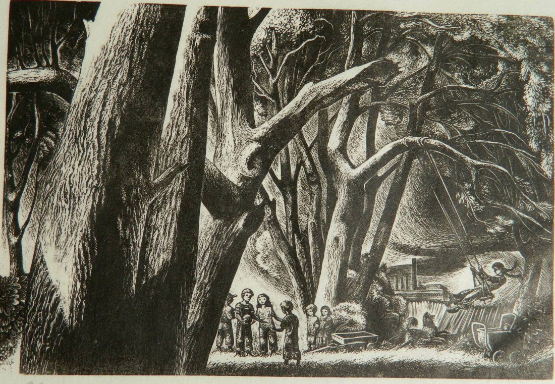 Lynd Ward wood engraving (1 of 4)