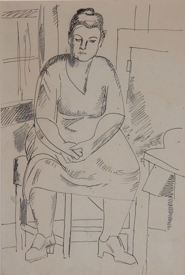 William Sommer pen and ink (1 of 3)