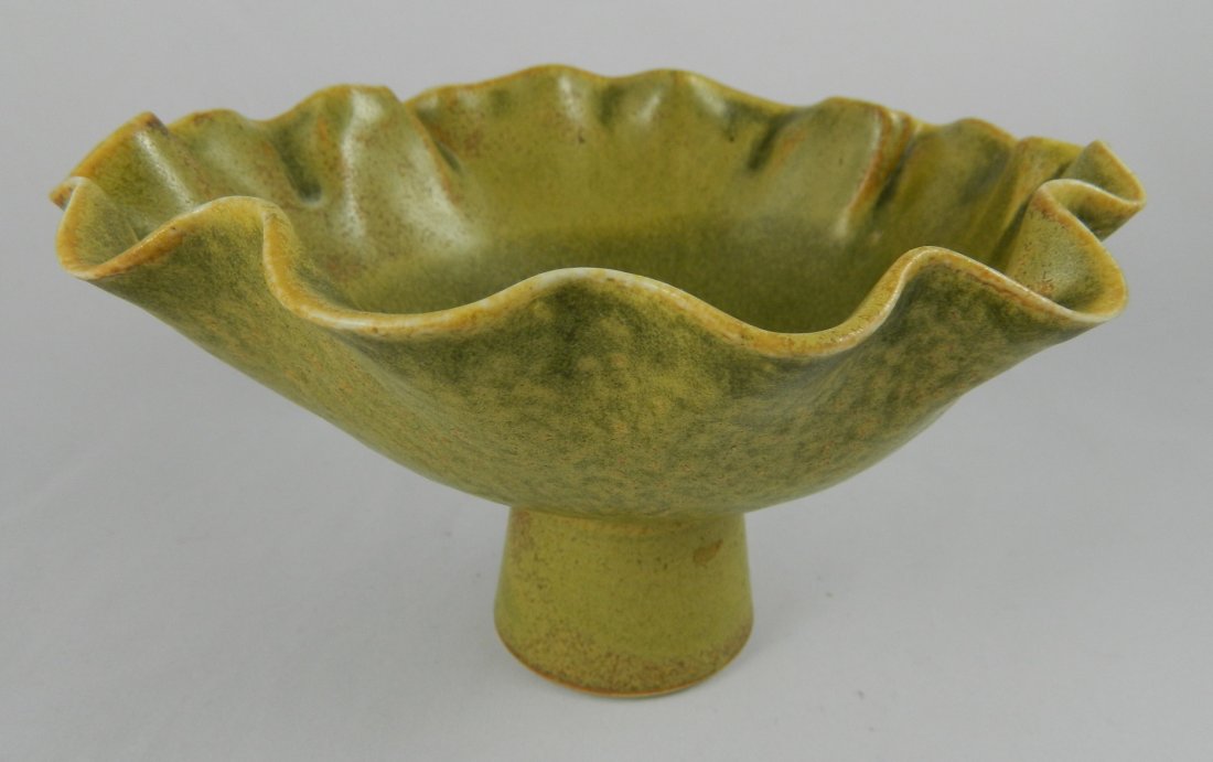 Charles Lakofsky porcelain footed bowl (1 of 3)