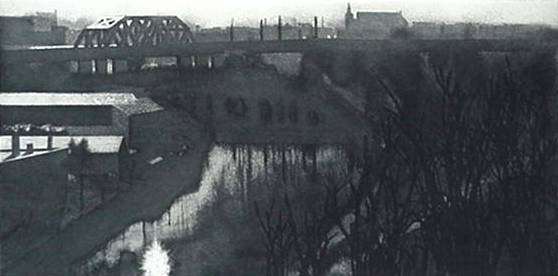 Laurence Channing aquatint and etching (1 of 1)