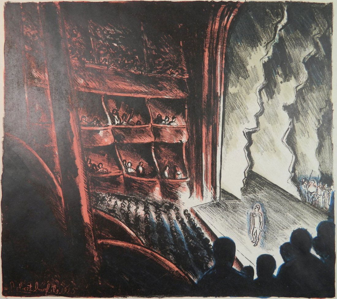 Robert Bonfils lithograph (1 of 4)