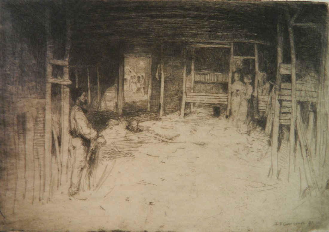 David Young Cameron etching and drypoint (1 of 3)